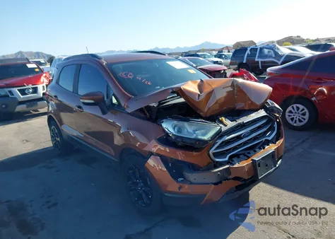 2018 Ford Ecosport Se z USA, uszkodzony, nr VIN MAJ3P1TE2JC249248